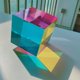 thumbnail image 4 of Cubo de Color CMYCUBE Acrílico Prisma de 10 cm Juguete Decorativo, 4 of 9