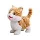 thumbnail image 3 of Gatito Interactivo Tierno Camina y hace Miau Real El Compañero Perfecto color beige, 3 of 6