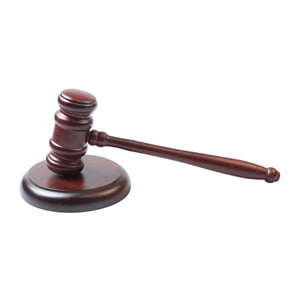 Bothyi - Accesorio De Disfraz De Juguete De Martillo De Madera De Utilería De Madera Para Tribunal De Subasta De Juez Con Bloque