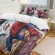 thumbnail image 3 of Spider-Man - Web Heroes 3 Piece Sets Full/Queen Size - Reversible Microfiber Quilts with 2 Shams Soft Lightweight Bedspread Coverlet Comforter for All Season Bed Sheets, 3 of 5