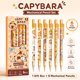 thumbnail image 5 of Portaminas Mangpung 0,5 mm Carpincho 6 piezas con borrador Kawaii, 5 of 7