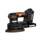 thumbnail image 1 of Colector de polvo inalámbrico Sander WORX WX822L de 20 V con detalle de dedos, 1 of 6