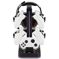 Estación De Carga Y Soporte Auriculares Aaronmei Compatible Nintendo Switch 2 Ps5 Xbox Series