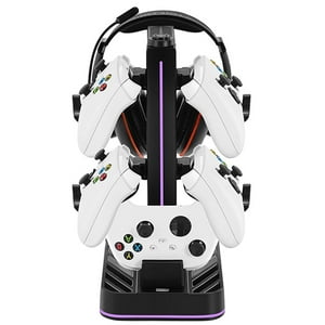 Estación De Carga Y Soporte Auriculares Aaronmei Compatible Nintendo Switch 2 Ps5 Xbox Series