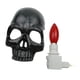 thumbnail image 5 of Lámpara de pared con forma de calavera humana, luz de ambiente festivo, lámpara de noche para decoración del hogar, luz de noche de Halloween enchufable para cocina, sala de estar, Negro, 5 of 5