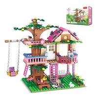 Set De Construcción Csnrhg Dream Tree House Friends 504 Piezas