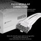 thumbnail image 4 of Fuente de Alimentación Corsair RM850e ATX 3.1 PCIe 5.1 850W Blanca, 4 of 7