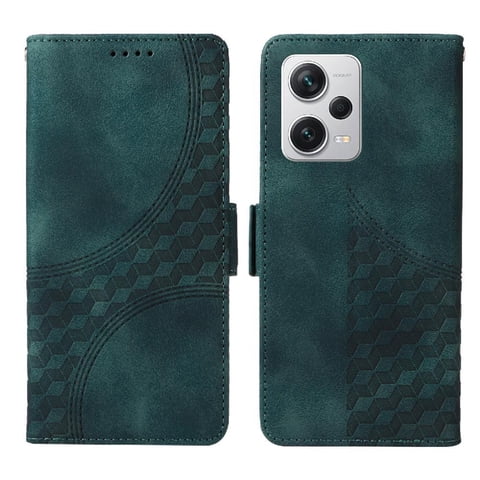 Carcasa Foxdock Xiaomi Redmi Note 12 Pro Plus De Cuero Pu, Diseño Acolchado Clásico, Protección Contra Caídas Y Rayones