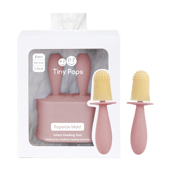 Molde para paletas ezpz Tiny Pops (Rosa) 2 unidades