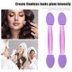 thumbnail image 5 of Ofertas Únicas 50PCS Brochas de Doble Lado para Sombra de Ojos Aplicadores de Esponja Brochas de Maquillaje Púrpura con Contenedor, 5 of 7