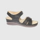 thumbnail image 4 of Sandalia Confort Negro Modelo Italiano, 4 of 4