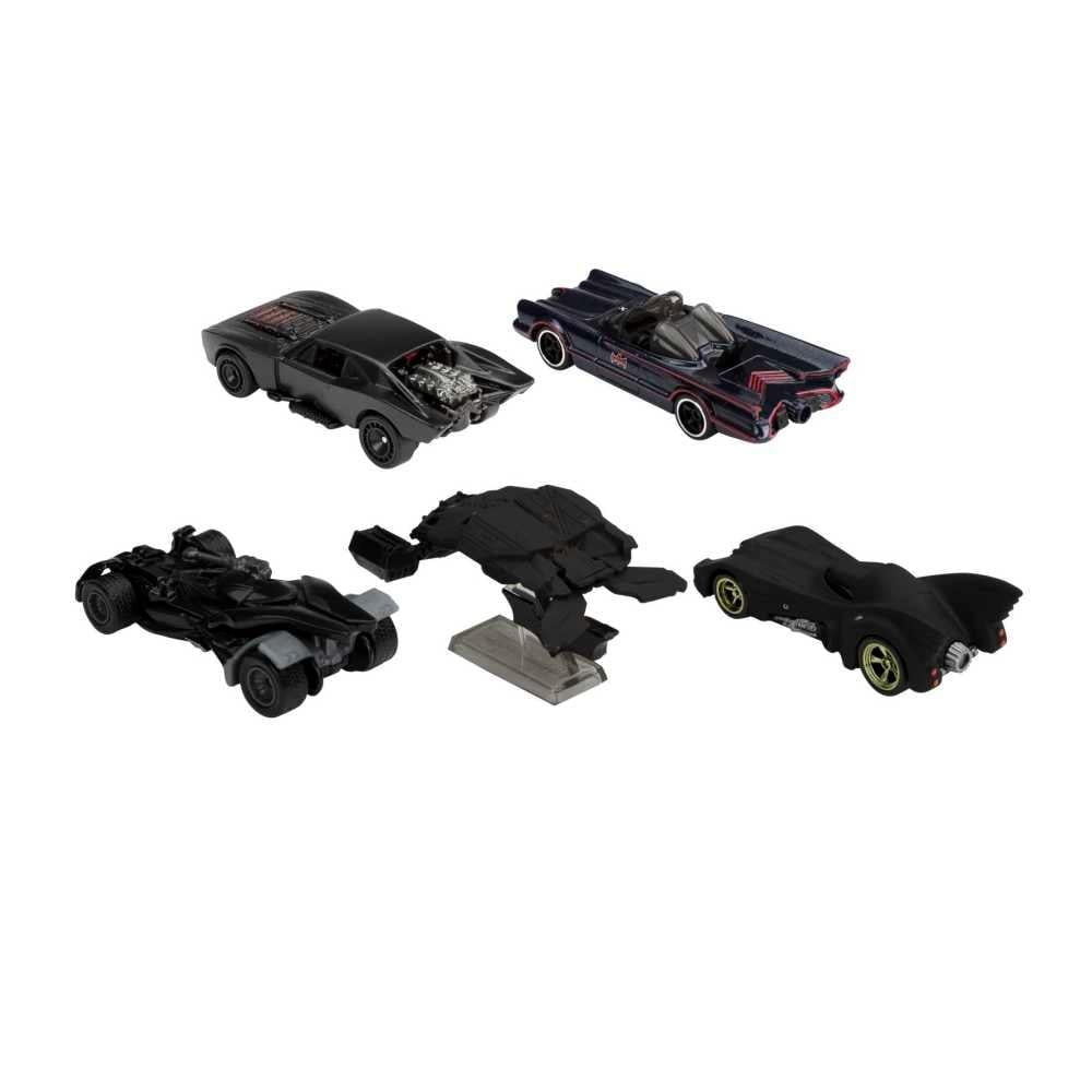 Vehículo De Juguete Hot Wheels Collector Premium Batman Bundle