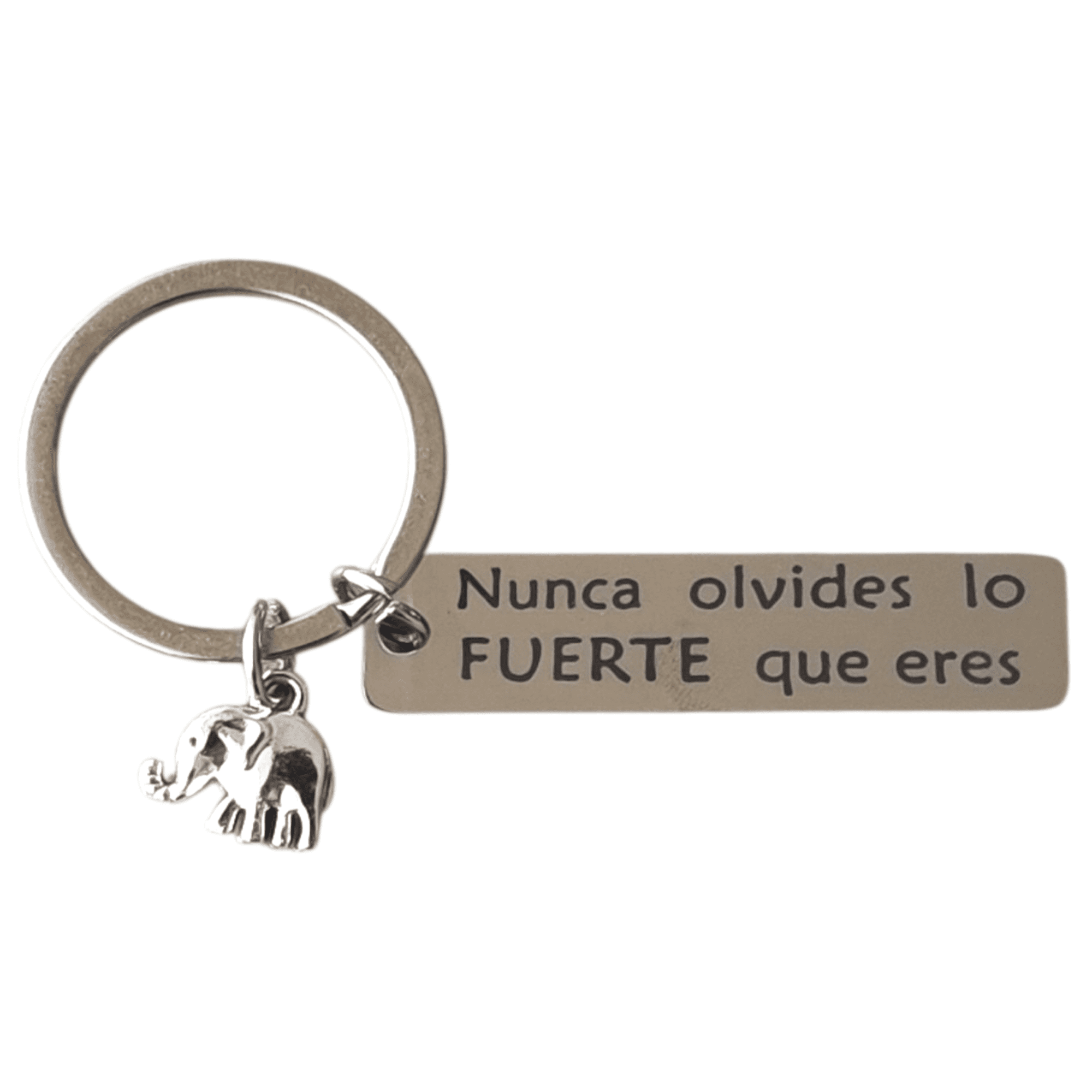 Lukso - Llavero Motivacional En Acero Inoxidable