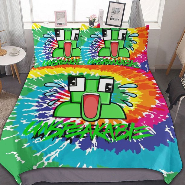 Unspeakable Girl Duvet Cover Set Soft Comfortable Bedding Sets 3 Pieces Ultra Soft Skin-Friendly Comforter Cover Set