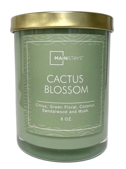 Mainstays - Velas Y Esencias Aromática Cactus Blossom 8 Oz, 1 Un Ocean Breeze Azul
