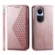 thumbnail image 2 of Funda Flip FOXDOCK para OPPO Reno 10 5G , Estilo Billetera con Diseño Rombo, Correa de Mano y Soporte, Uso Diario, 2 of 6