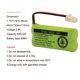 thumbnail image 2 of Paquete de baterías GLEPOWER DM221 2.4V 400mAh Ni-MH para teléfono inalámbrico, 2 of 7