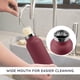 thumbnail image 4 of Botella de Agua Aislada Bambaw de 12 oz con Asa, Boca Ancha, Rojo, Acero Inoxidable, Botella Metálica de Pared Doble Aislada, Pequeña y Reutilizable – Rojo Berry, 4 of 8