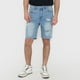 thumbnail image 2 of Short Hombre Denim Destroyed Azul Claro Corona, 2 of 5