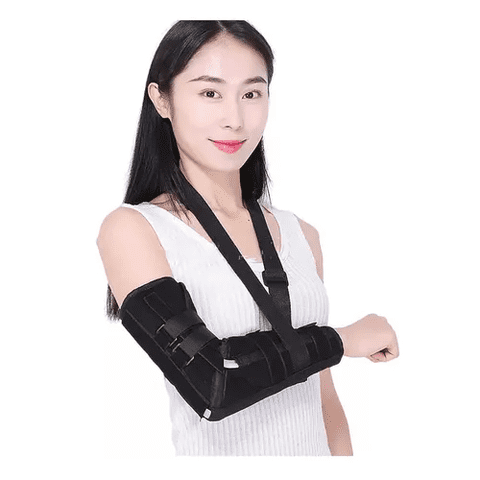 Genérico - Cabestrillo De Brazo Para Inmovilización De Brazo Codo Negro