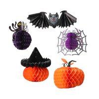 Magideal - De Papel Colgante De Bricolaje, Accesorios Para Fotografía Suministros Para Fiestas De Guirnaldas De Papel Linternas De Papel De Halloween