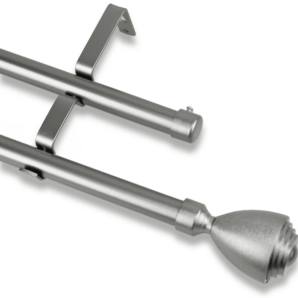 Barras De Cortina 19mm Extensibles Metálicas 120-210 Cm Guiza