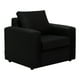 thumbnail image 2 of Sofa Kendy 1c Felpa 30 Negro, 2 of 5