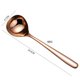 thumbnail image 1 of Xiao Hua 2 Pzas Utensilios de Cocina de Acero Inoxidable, Oro Rosa Cuchara de 8.07 X 2.24 Pulgadas, Mango Ergonómico, Minimalismo Moderno de Cocina, Utensilios de Cocina Domésticos Diarios, 1 of 3