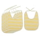 thumbnail image 4 of Babero impermeable para comer 5X, protector de ropa reutilizable para la hora de comer, amarillo, 4 of 5