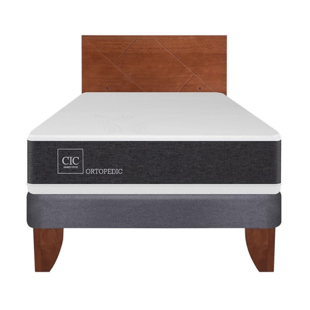 Cama Europea Ortopedic 1.5 Plaza Base Normal