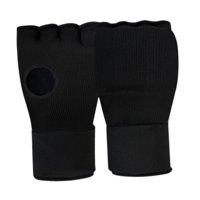 Magideal - Vendas De Gel Para Boxeo, Guantes Interiores, Protección Acolchada Para Manos Para Hombres Y Mujeres, Correas De Muñeca Rápidas Para Sanda, Ejercicio, Negro