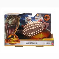 Dinosaurio De Juguete Mattel Jurassic World Ankylosaurus, Ruge Y Ataca