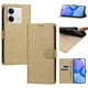 thumbnail image 3 of Cartera Funda para Xiaomi Redmi Note 13 5G Carga Inalámbrica, Dorado, 3 of 6
