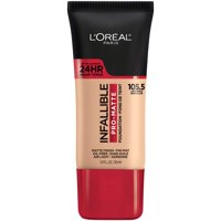 L’Oréal Paris - Base De Maquillaje L'Oreal Paris Infallible Pro-Matte, Color Beige Claro, 30 Ml