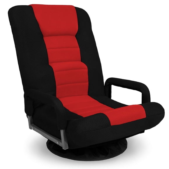 Silla para videojuegos Best Choice Products, gira 360° con soporte lumbar