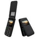 thumbnail image 2 of Telefono Senior Adulto Mayor Tipo Almeja 4G Negro, 2 of 5