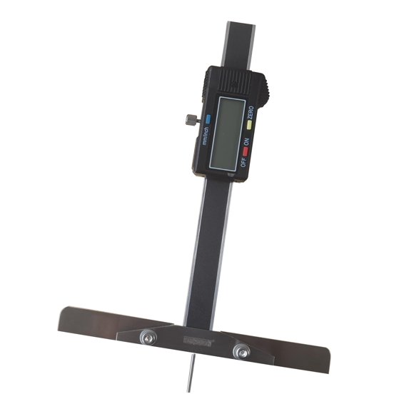 Calibrador digital de profundidad SWISEE 150 mm de acero inoxidable con pantalla LCD
