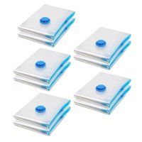 Bothyi - 10 Uds Bolsas De Almacenamiento Al Vacío Transparentes Reutilizables Para Ropa De Invierno Ropa 40Cm X 60Cm