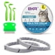 thumbnail image 1 of Collar antipulgas y antigarrapatas para gatos BKRMART, 8 meses, impermeable, 2 unidades, 1 of 7