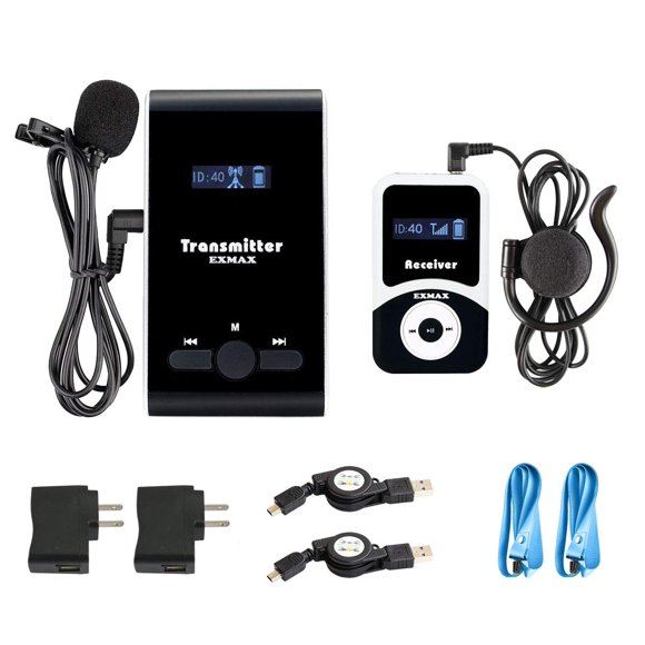 Sistema de Guía Turística EXMAX ATG-100T 195 MHz 1Tx 1Rx