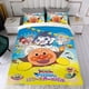 thumbnail image 4 of Anpanman Conjunto de sábanas temático, trío de piezas, cómodo y amigable con la piel, diseño único, regalo de decoración para el hogar para familiares, amigos y fans, 90 cm * 190 cm, 4 of 6