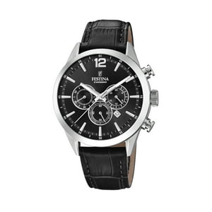 Reloj F20542/5 Festina Negro Hombre Timeless Chronograph