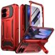 thumbnail image 1 of Funda Poetic Spartan para Google Pixel 9 Pro Fold 5G, color rojo metalizado, 1 of 8