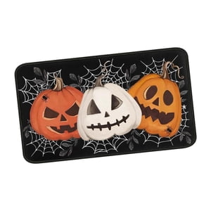 Bothyi - Felpudo De Halloween, Decoración Aterradora Para El Hogar, Calabazas Para Fiesta, Interior Del Hogar, 40 Cm X 60 Cm