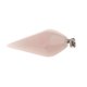 thumbnail image 2 of Piedras Preciosas Naturales Colgante Hexagonal Puntiagudo Cuarzo Rosa, 2 of 3