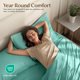 thumbnail image 3 of Juego de sábanas tamaño queen Utopia Bedding, 4 piezas, microfibra suave, 3 of 8