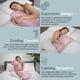 thumbnail image 4 of Almohada corporal con peso SleepCloud 3 kg, efecto refrescante, 122 x 36 cm, 4 of 7