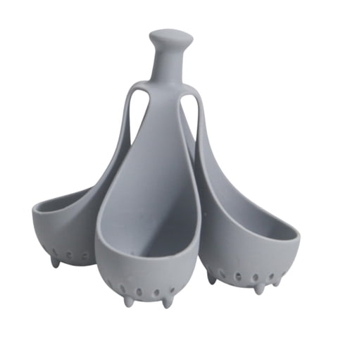 Magideal - Caldera De Huevo Soporte De Almacenamiento De Cocción De Huevo Huevo Para El Desayuno Ahorrar Recipiente De Tiempo Conveniente Cesta De Huevo Calderas Tiene 4