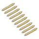 thumbnail image 1 of Pernos colgadores de 4x11mm, paquete de 12 tornillos de espiga de rosca auto-roscante de doble extremo, 1 of 5