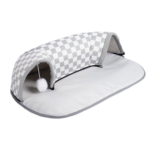Ioensy - Túnel De Juego Para Gatos Domésticos Y Cama Para Gatos Pequeños, Medianos Y Grandes, Otras Mascotas, Conejitos